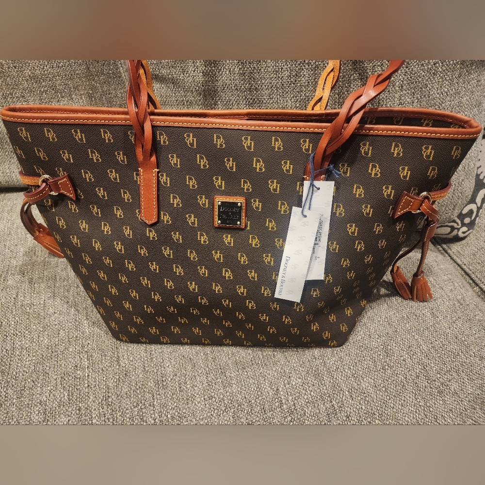 Dooney & Bourke Gretta Bailey Tote. H 11.5" x W 7" x L 13